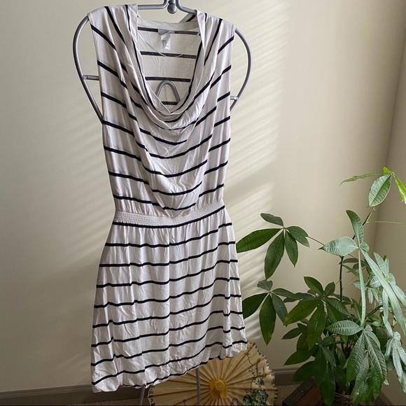 Dress Navy Blue Stripes - Picture 1 of 5